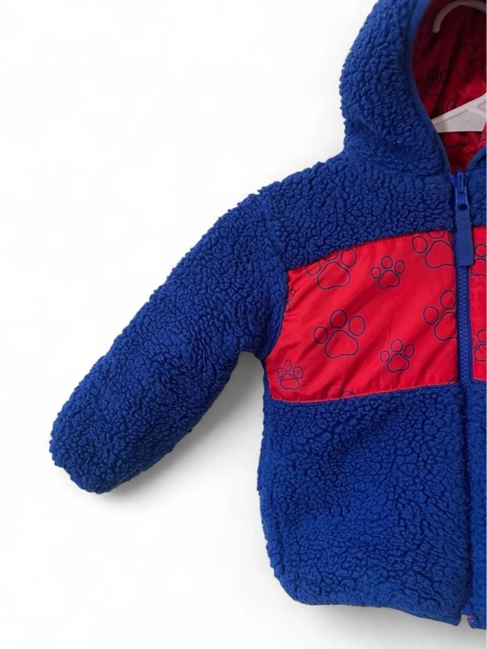Toddler Boy 2T Paw Patrol Quilted Puffer Winter Jacket Toddler Coat Hood Zip Up